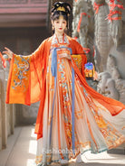 Fashion Hanfu Chinese Tang Dynasty Clothes Hanfu Dress Cosplay