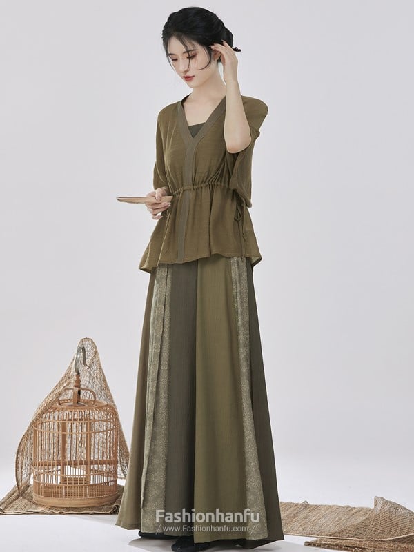 Fashion Hanfu Women’s Improved Song Dynasty Dress