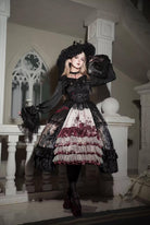 Heretic Nun - Halloween Gothic Lolita JSK Dress & Blouse Set