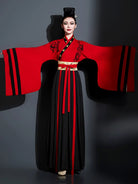 Elegant female hanfu costume for dance, performance, cosplay, and traditional Chinese cultural events