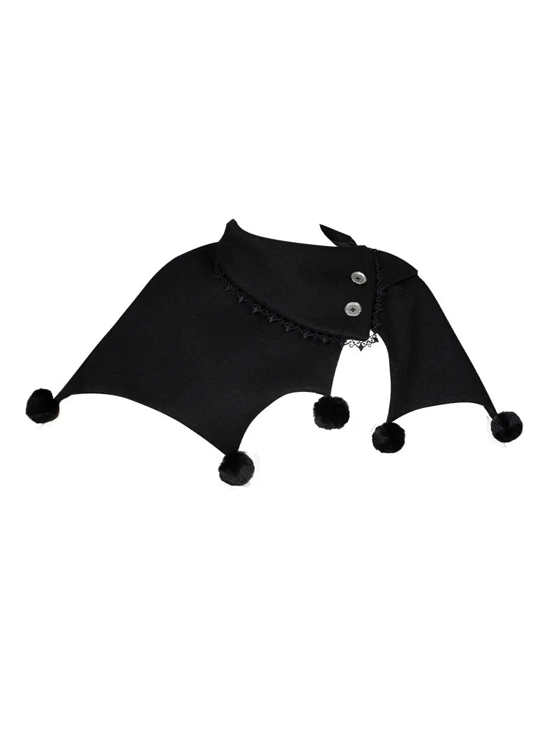 Goth Lolita triple-layer embroidered OP dress in dark autumn style, perfect for elegant daily wear and cosplay