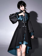 Ruffled Gothic Lolita Dresses featuring dark colors, lace accents and classic Lolita silhouettes