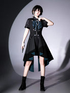 Ruffled Gothic Lolita Dresses featuring dark colors, lace accents and classic Lolita silhouettes