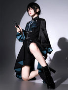 Ruffled Gothic Lolita Dresses featuring dark colors, lace accents and classic Lolita silhouettes