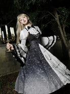 My Gothic Princess Dress featuring dark punk Lolita design with elegant lace, ruffles, and vintage gothic charm.
