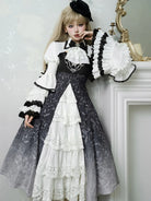 My Gothic Princess Dress featuring dark punk Lolita design with elegant lace, ruffles, and vintage gothic charm.