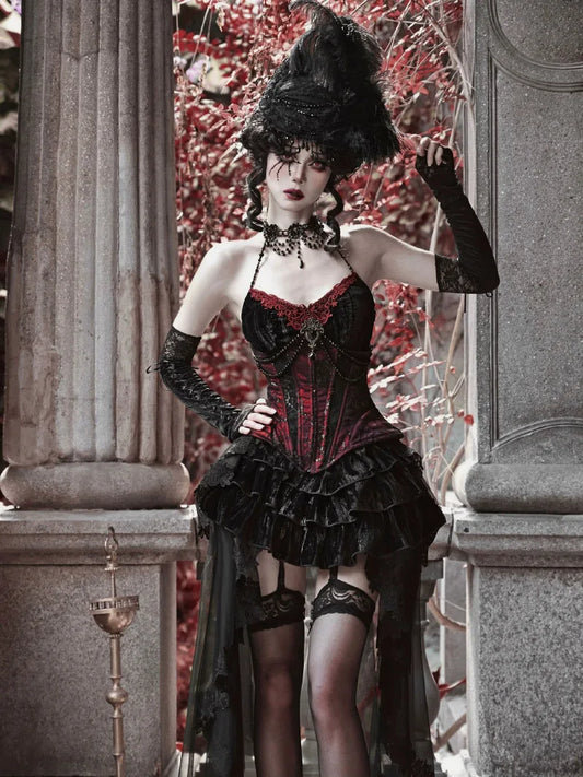 Gothiclolita Dress | Beautiful Velvet Corset Style for Christmas
