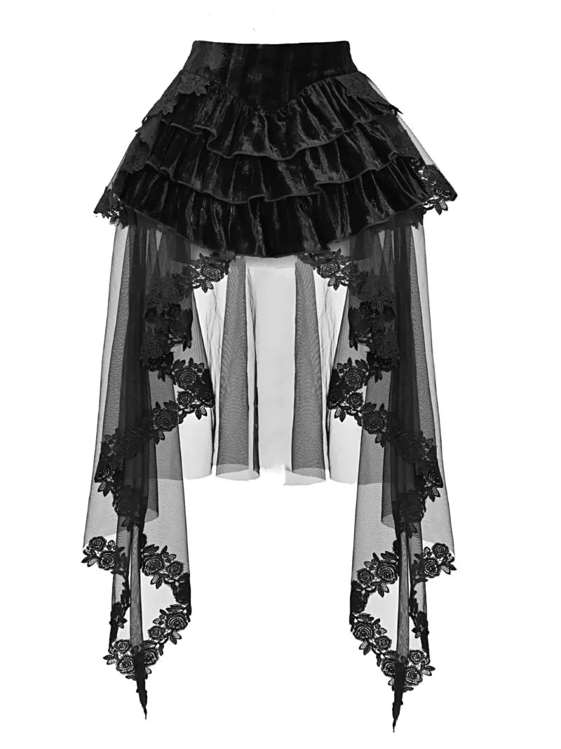 Elegant Gothiclolita velvet corset dress with noble style, perfect for Christmas and winter events