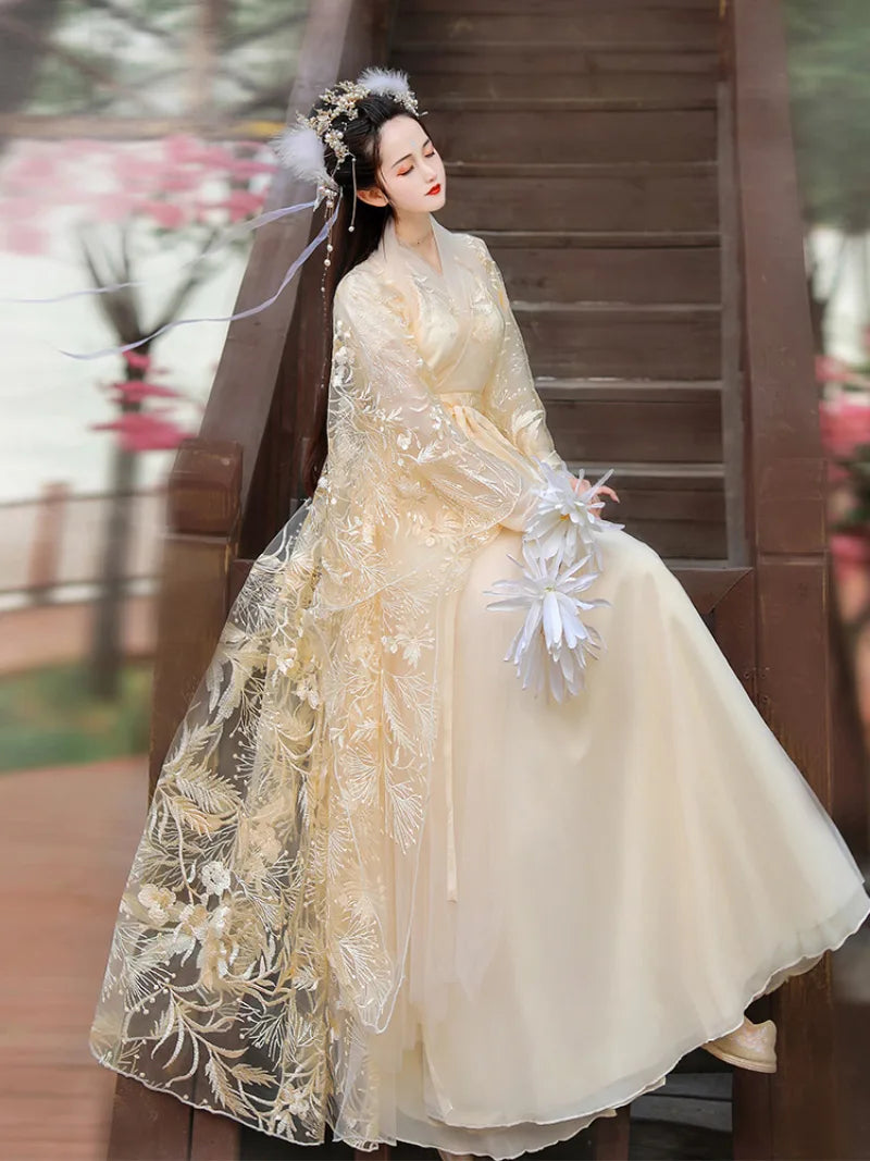 Han Dynasty Hanfu | Beautiful Flowing Ancient Chinese Dress