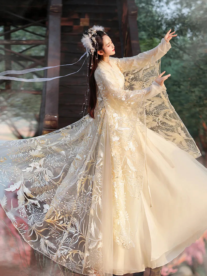 Han Dynasty Hanfu | Beautiful Flowing Ancient Chinese Dress