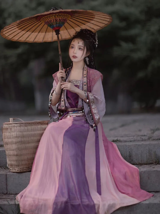 Hanfu Clothing Female – Cosplay Xianjian Song Dynasty Set