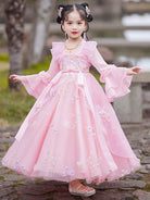 Kids Hanfu Dance Dress – Girls Chinese Performance Costume Princess Style