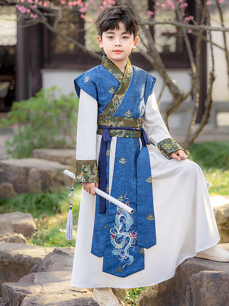 Hanfu for Boys – Traditional Chinese Wuxia Outfit