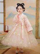 Pink Hanfu Dress for Girls | Elegant Chinese Traditional Outfit
