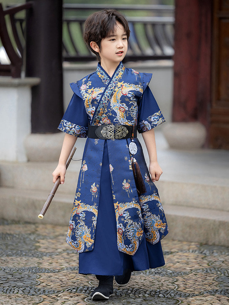 Boys Chinese Costume | Ancient Warrior Style Outfit
