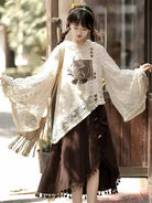 Hanfu modern dress in elegant new Chinese style with refined daily wear design