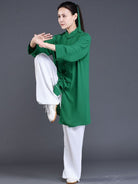 Ice Silk Tai Chi Uniform – Unisex Summer Custom Set