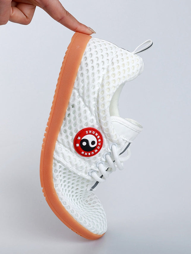 Breathable Tai Chi Shoes with Mesh Upper and Roomy Toe Box