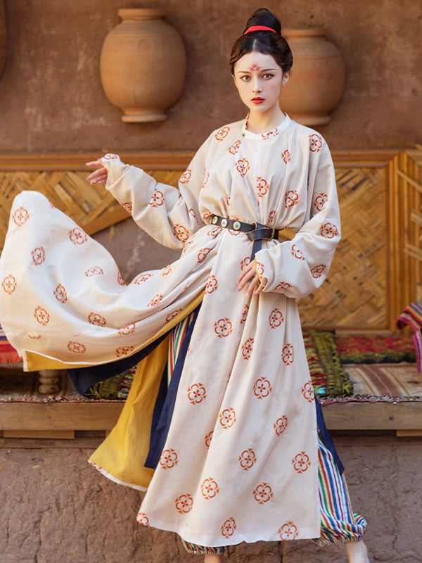 Chinese Traditional Costume Hanfu Yuanlingpao  Cosplay Clothes Women