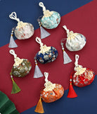 Oriental Floral Embroidered Pouch Sachet Bag | Spring