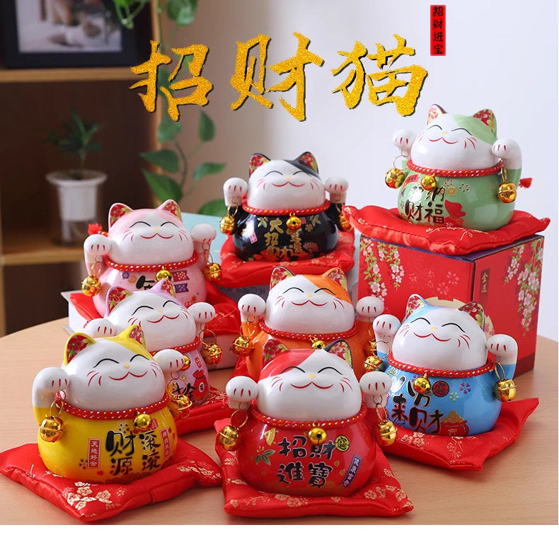4.5 inches Ceramic Fortune Lucky Cats