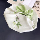 100% Mulberry Silk  Scarf |  Magnolia