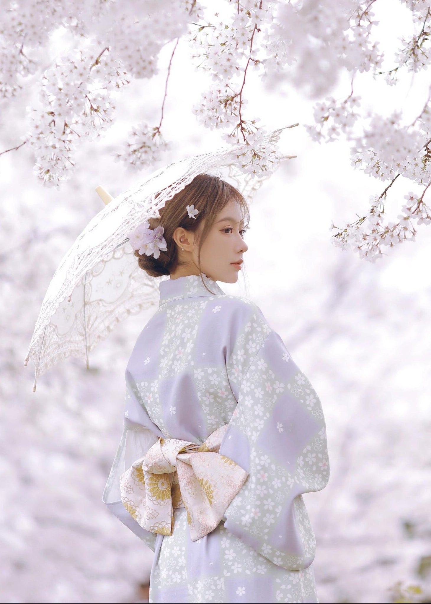 Violet Sakura | Asian Kimono (紫樱)