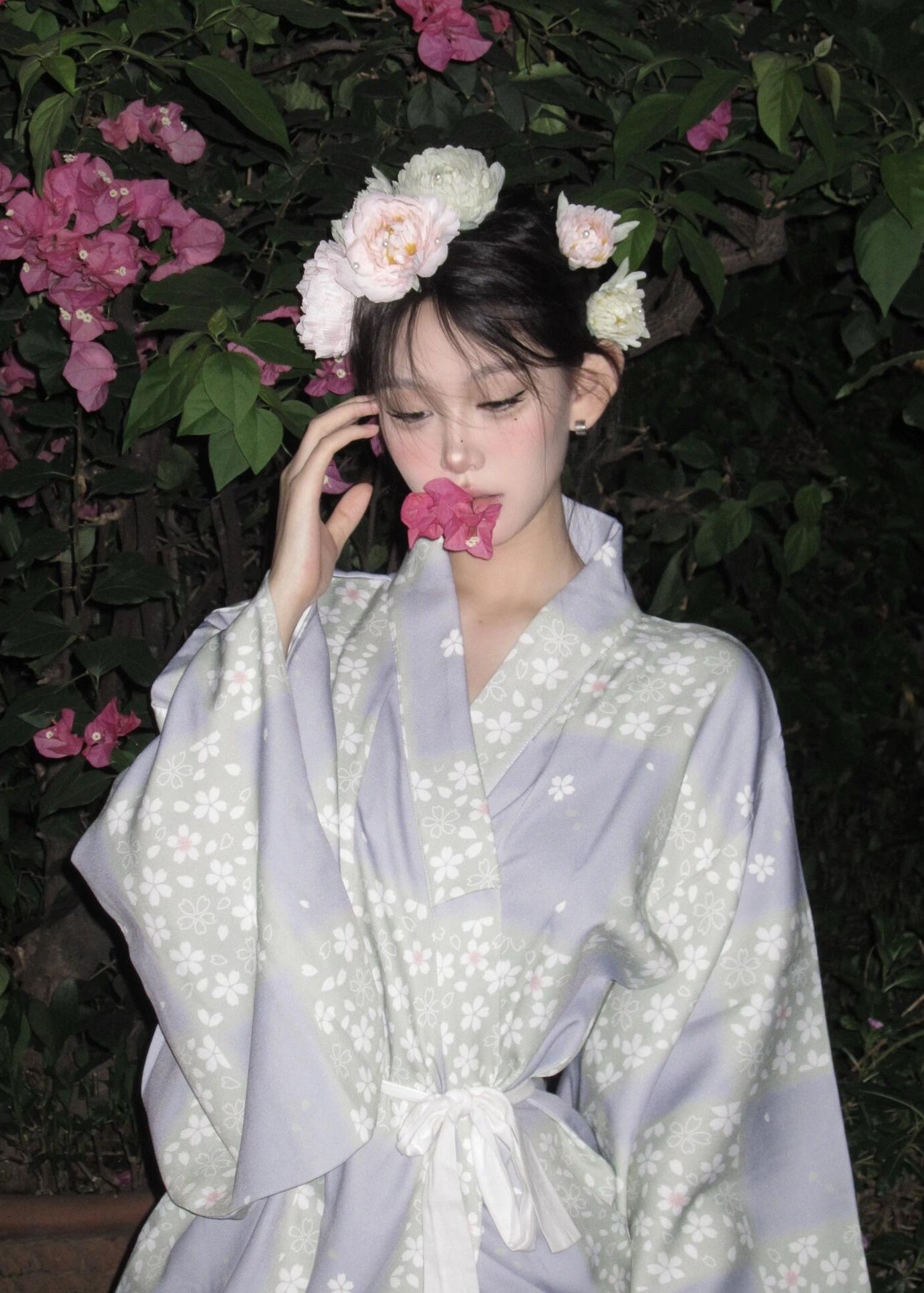 Violet Sakura | Asian Kimono (紫樱)