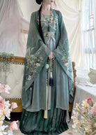 Jade Cloud | 3-Piece Hanfu (碧云霞光)