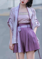 Wisteria Slush | 3-piece Shorts Set (紫藤冰沙)