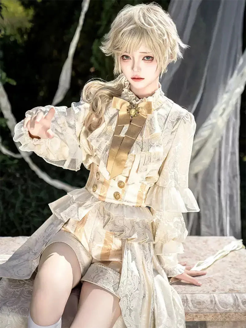 Original Lolita Dress | European Palace Prince Outfit Lolita Suit