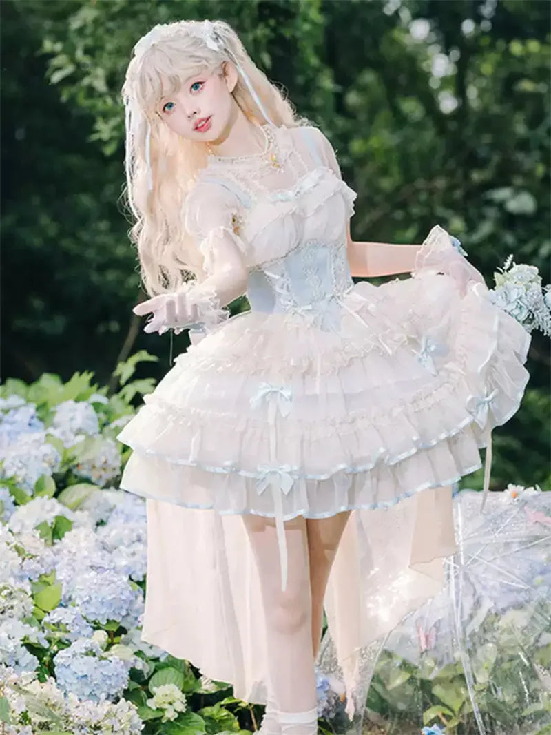 Lolita Dress | Sweet Princess JSK Ballerina Style Cute Daily Lolita Dress