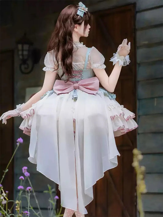 Lolita Dress | Sweet Princess JSK Ballerina Style Cute Daily Lolita Dress