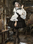 Original gothic Lolita dresses for Halloween cosplay, featuring magical girl design, elegant lace, and autumn daily Lolita fashion style