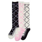 Sweet Cotton Lolita Socks Black White Pink