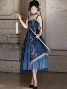 Loltia Fashion Summer dress with modern Hanfu design, combining traditional Chinese elements with stylish daily wear
