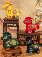 Lucky Horse Embroidered Chinese Sachet Ornament Festival Hanging Gift