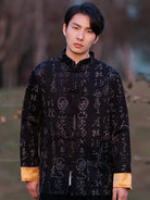 Men’s Mandarin Collar Jacket – Daily Chinese Style Casual Outerwear