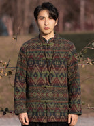 Winter Chinese Tang Jacket for Men – Warm Loose Fit Daily Outerwear