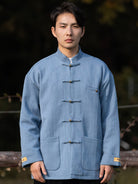 Men’s Chinese Tang Jacket Modern Outerwear
