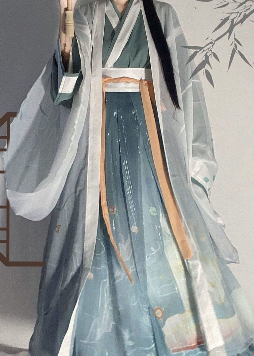 White Zephyr | 3-Pieces Plus Hanfu (白泽)