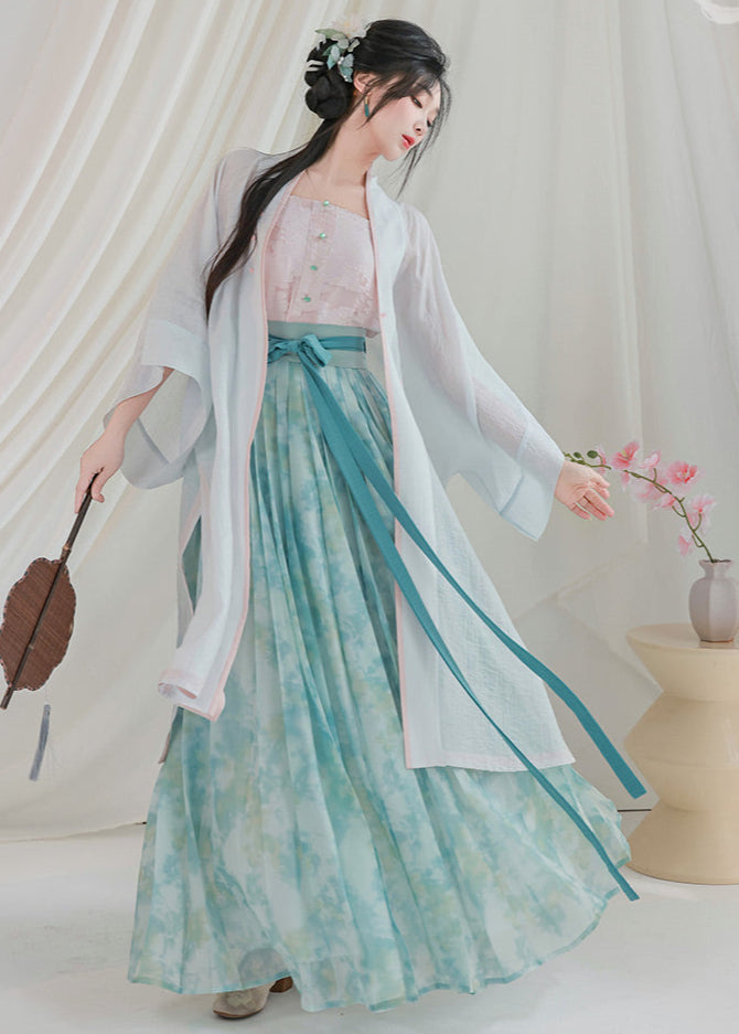 Lotus Grace | 4-Pieces Hanfu (荷花娇)