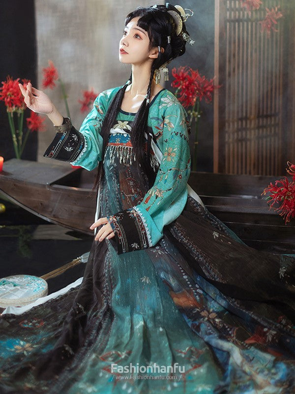 Fashion Hanfu Dunhuang Style Chinese Fashion Dress