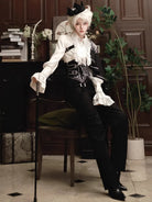Style Lolilota Prince Outfit with top, waist belt, and pants, perfect for dark youth fashion styling