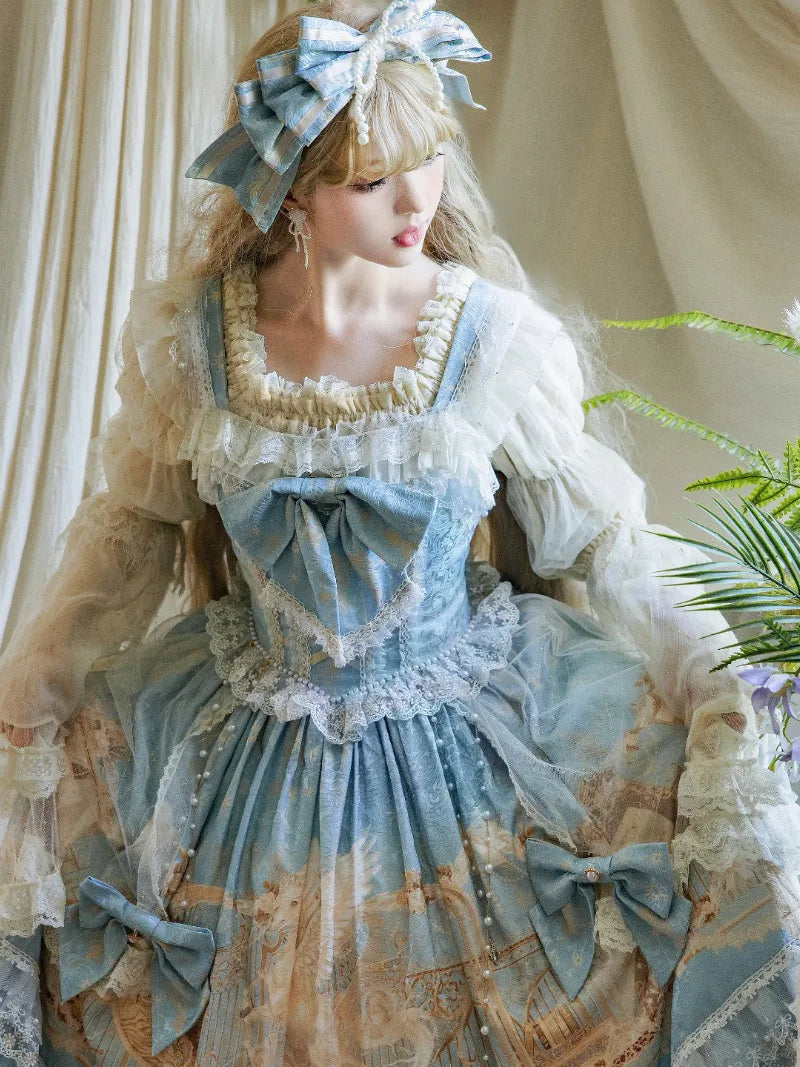 Sweetie Angel unicorn Lolita dress with classic silhouette and dreamy details