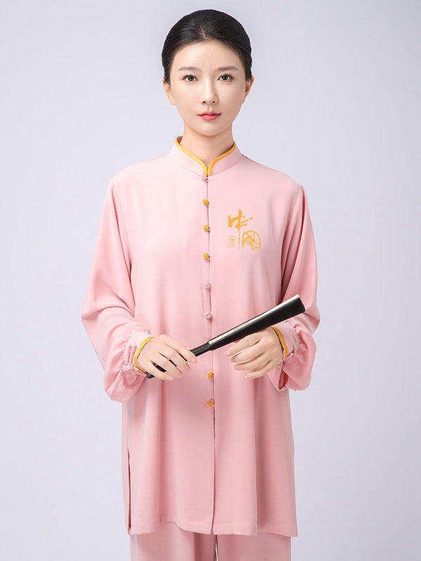 Women’s Stretch Cotton Tai Chi Suit – 2-Piece Practice Set