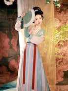 Tang Hanfu for women with exquisite embroidery and a flattering fit, perfect for spring and summer daily wear.