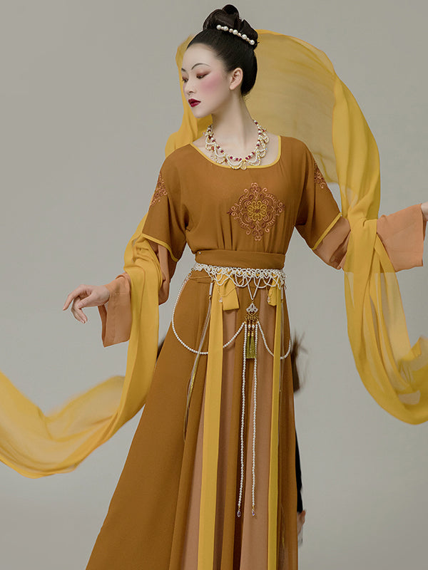 Dunhuang Flying Sky Hanfu Chinese Traditional Dress