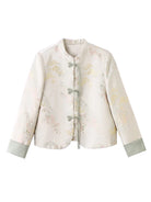 Tang suit female Chinese-style jacket with pankou buttons, modern traditional design, versatile spring and autumn outerwear for women