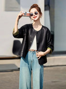 Reversible Tangsuit jacket for women with modern Chinese design and elegant traditional details